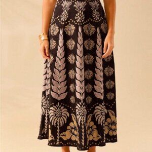 Boho Maxi Skirt, size M